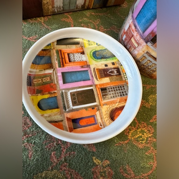 Easy life/ Marrakesh mug with lid/coaster - Picture 4 of 7